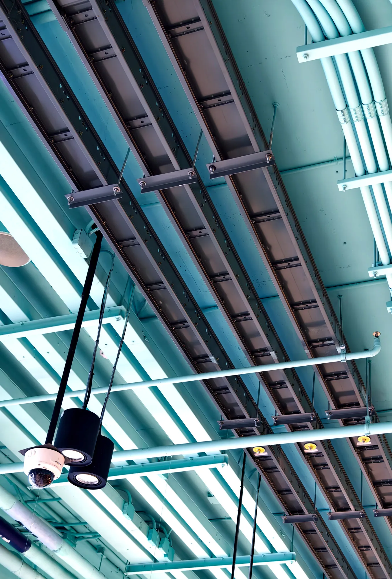 Bandejas de cableado instaladas por Electroeve